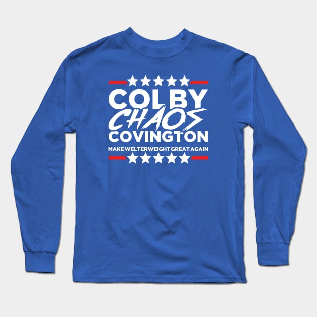 Colby ''Chaos'' Covington Long Sleeve T-Shirt by MMAMerch